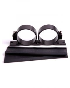 Aeroflow Bosch Dual Fuel Pump Bracket Black AF64-2015BLK)