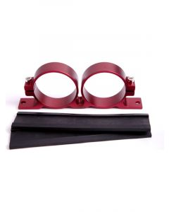 Aeroflow Bosch Dual Fuel Pump Bracket Red AF64-2015R)