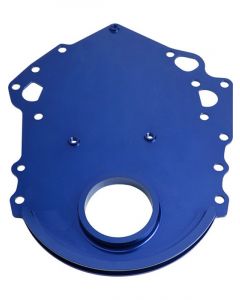 Aeroflow Billet Timing Cover Blue For Ford 302-351C