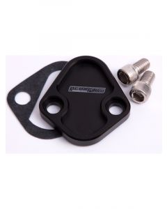 Aeroflow Billet Fuel Pump Block-Off Plate For Chevy, Ford 289-351W AF64-2027BLK