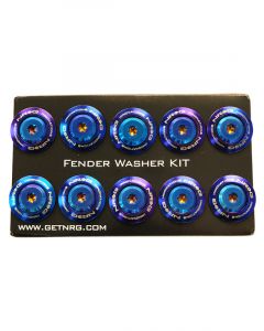 NRG Fender Washer Kit TI Series M6 Bolts For Plastic TI Burn Washer/T…