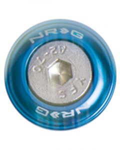 NRG Fender Washer Kit w/Rivets For Metal Blue Set of 10