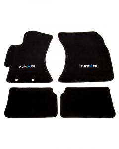 NRG Floor Mats For 2009-2011 Subaru Impreza WRX/STi NRG Logo 4pc.