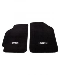 NRG Floor Mats For 88-91 Honda Civic CRX Logo 2pc.