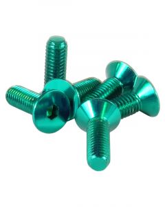 NRG Steering Wheel Screw Upgrade Kit Conical Green