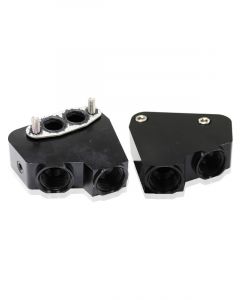 Aeroflow Billet Oil Cooler Adapter For Holden/Chevy LS, -10 ORB