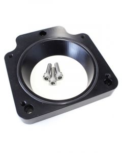 Aeroflow Throttle Body Adapters Adapts 90mm Body AF64-2069 Black