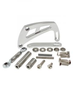 Aeroflow Alloy Power Steering Bracket High Mount Passenger Side