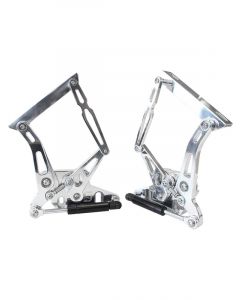 Aeroflow Billet Bonnet Hinge Kit Ploished For Ford Falcon XR-XY