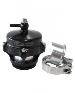 Aeroflow 50mm Blow Off Valve With Weld-On Flange And V-Band Black