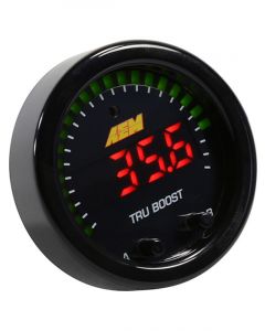 AEM Boost Controller Tru-BoostX Programmable Gauge Type Electric Digital 2-1 16"