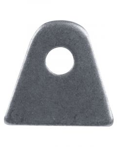 Allstar Performance Chassis Tab Flat 3/8 in Mounting Hole 1 8 in Thick Steel