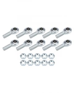 Allstar Performance Steering Shaft Support Rod End 3/4-16 in Thread Set of 10
