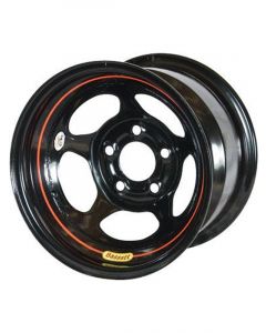 Bassett Wheel Intertia Advantage 15x8 3 Bolt Pattern 5x5 Steel Black