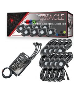 Oracle Lighting Bluetooth Underbody Rock Light Kit 8 PCS Colorshift