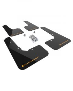 Rally Armor For Subaru Wilderness Black Mud Flap Wild Orange