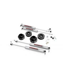 Rough Country Suspension Lift Kit 2" Coil Spring Spacer/Shocks