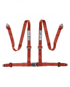 Sparco Belt 2 Inch Red 4Pt Blt-In