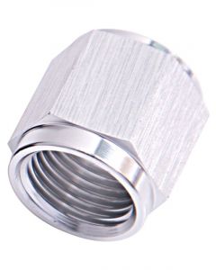 Aeroflow -3AN Aluminium Tube Nut to 3/16 Inch Tube Silver