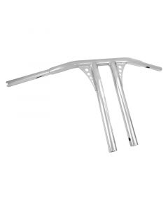 Attitude T Factor HandleBar 1-1/4" T-Bars 14" Chrome For Harley Dyna Softail