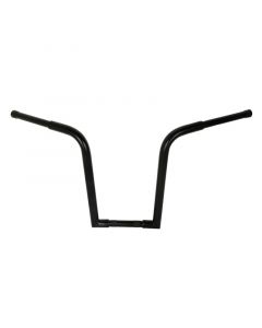 Attitude Hefty Bars 16" Rise 1-1/4 Dia Handlebars Black For Harley Ape Hangers