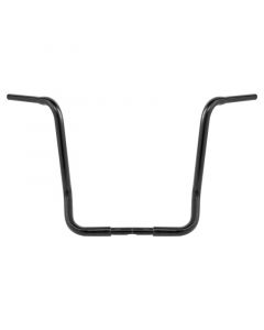 Attitude Wide Ape Pullback Handlebar Black 17" Rise 1-1/4" For Harley Sporster