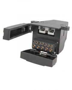 Hulk 4X4 12 Pin Flat Trailer Socket with LED Light & 50A Anderson Style