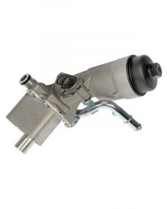 Dorman Engine Oil Cooler Durable Construction Silver 2.52"