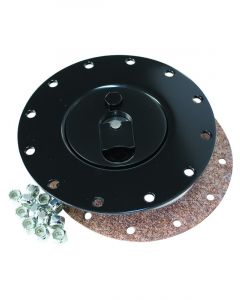 Aeroflow Billet Fuel Cell Cap Assembly For RCI Fuel Cells Black