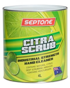 Septone Citra Scrub Hand Cleaner 4L