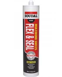 Soudal Multibond SMX25 Flex and Seal Sealant Black 290ml