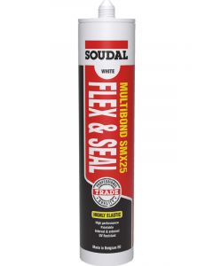 Soudal Multibond SMX25 Flex and Seal Sealant White 290ml