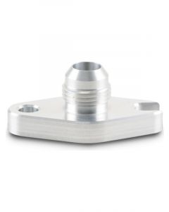 Vibrant Oil Drain Flange with -10AN Male for Garrett GT6041