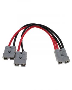 Hulk 4X4 2X Anderson Plug 50Amp Parallel Cable Assembly 300mm Long