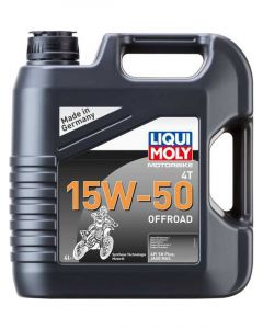 Liqui Moly High Performance Motorbike 4T 15W-50 Offroad Motor Oil 4L