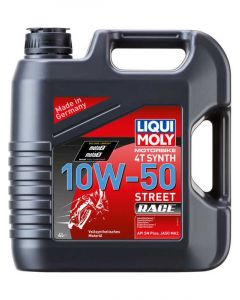 Liqui Moly Full Synthetic Motorbike 4T 10W-50 Street Race Motor Oil 4L
