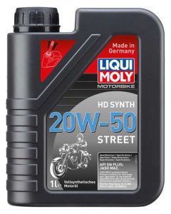 Liqui Moly Full Synthetic Motorbike HD 20W-50 Street Motor Oil 1L