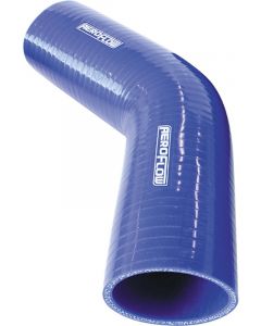 Aeroflow 45 Degree Silicone Hose Elbow 1-3/4" 45mm ID, 145 Leg Blue