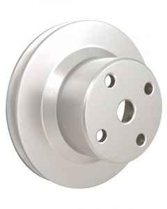Proflow Water Pump Pulley V-Belt 1-Groove Silver For Holden V8