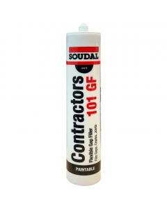 Soudal Contractors 101 Gap Filler White 280ml
