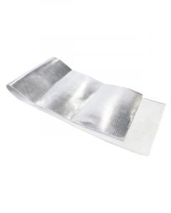 Aeroflow Heat Barrier 40" x 12" Sheet Flexible Aluminised surface