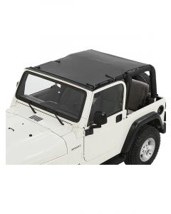 Bestop Sun Extended Safari Style Bikini Top For Jeep Wrangler TJ