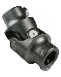 Borgeson Steering Universal Joint Steel 3/4DD X 1in Smooth