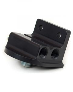 Canton Billet Aluminum Remote Oil Filter Mount 22mm Thread