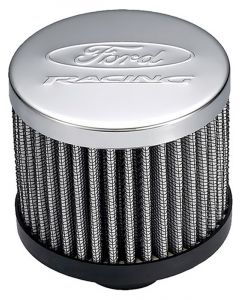 Ford Performance Valve Cover Breather with Steel Top Chrome