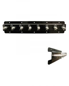 Hepfner Racing Shock Mount Single Stack 20in Long Black