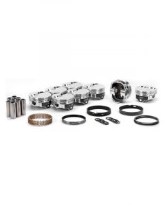Icon Pistons FT Forged Piston Set 4.030 Bore -5.3cc For SBF