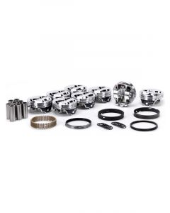 Icon Pistons Domed Forged Piston Set 4.125 Bore +7.8cc For SBC