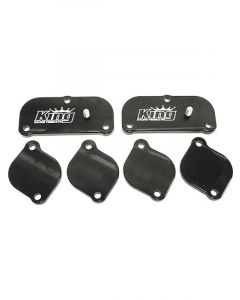 King Racing Products Exhaust Cover Kit Billet Spread Port