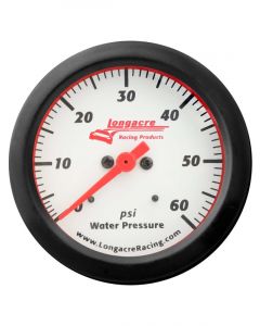 Longacre Sportsman Water Pressure Gauge 0-60psi